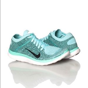 Nike Free FlyKnit 4.0 Mint Size 5
